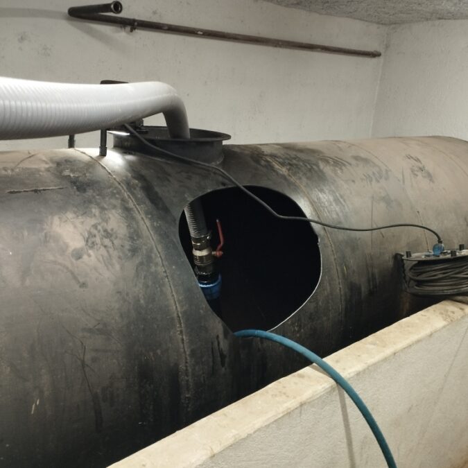 D&eacute;gazage et d&eacute;coupage d’une cuve &agrave; fioul &agrave; G&eacute;rardmer Molsheim 0