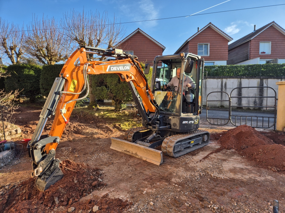 Travaux de terrassement et pose de micro-station &agrave; Saint-Di&eacute;-des-Vosges et pr&egrave;s de Nancy Molsheim 0